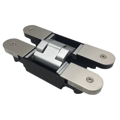 Wooden Doors 3d Hydraulic Concealed Stainless Steel Hinges Heavy Duty Hidden Zinc Alloy Invisible Adjustable Door Hinge