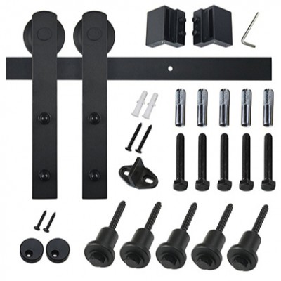 sliding barn door hardware for wood door kit